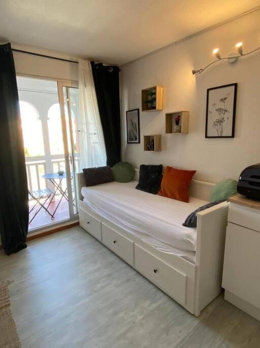 Superbe Studio Renove Avec Piscine Et Vue Marina Le Barcarès Extérieur photo