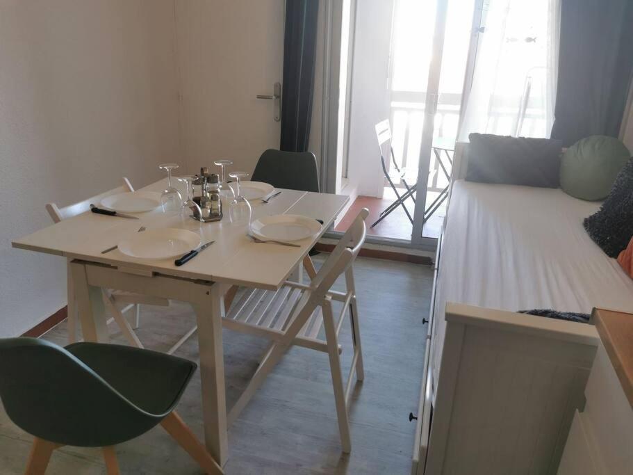 Superbe Studio Renove Avec Piscine Et Vue Marina Le Barcarès Extérieur photo