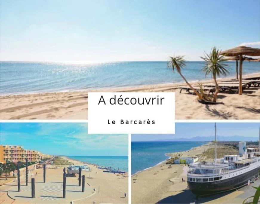 Superbe Studio Renove Avec Piscine Et Vue Marina Le Barcarès Extérieur photo
