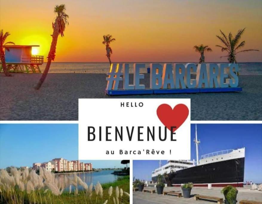 Superbe Studio Renove Avec Piscine Et Vue Marina Le Barcarès Extérieur photo