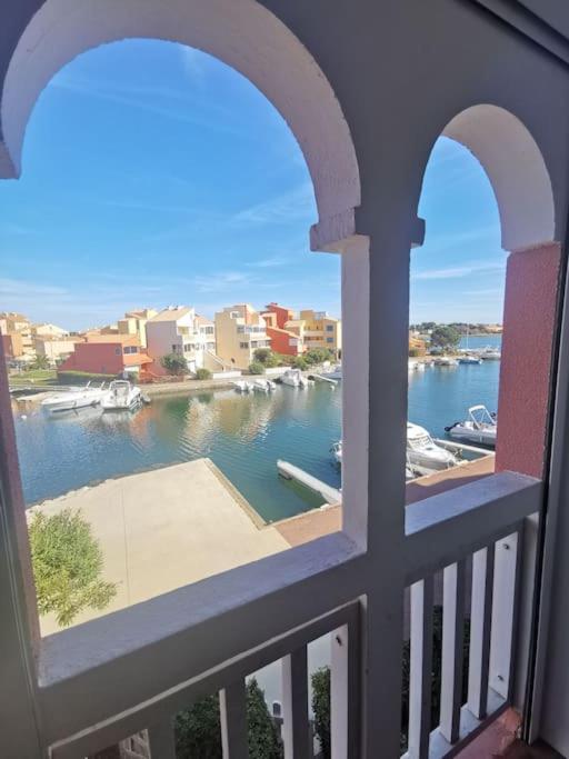 Superbe Studio Renove Avec Piscine Et Vue Marina Le Barcarès Extérieur photo